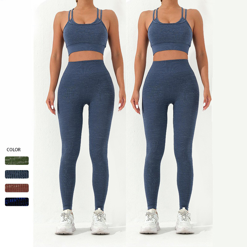 FREE SAMPLE Workout Sets for Women Yoga Outfits Seamless High Waist Yoga Leggings Sports Bra  Yoga Wear