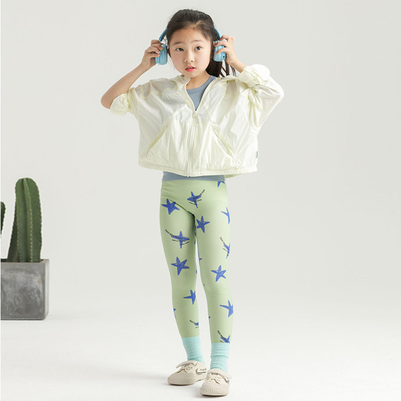 Wholesale Custom Print Garment Children Clothes Beautiful  Clothes Online Kids Yoga Pants