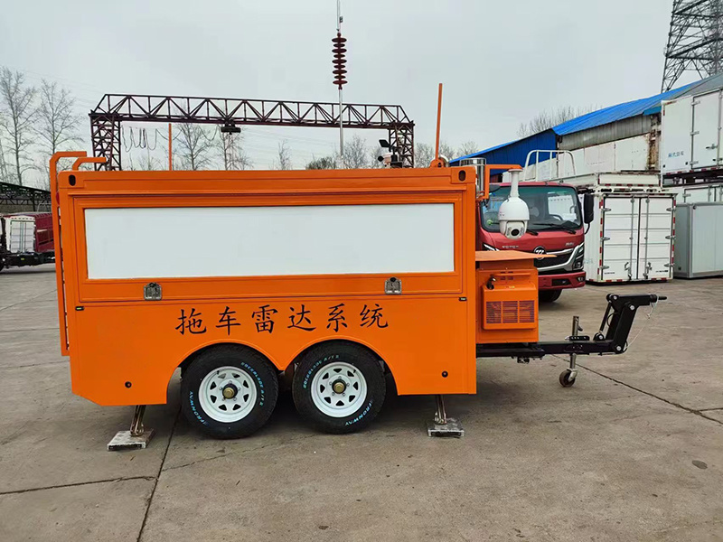 Mineral radar trailer