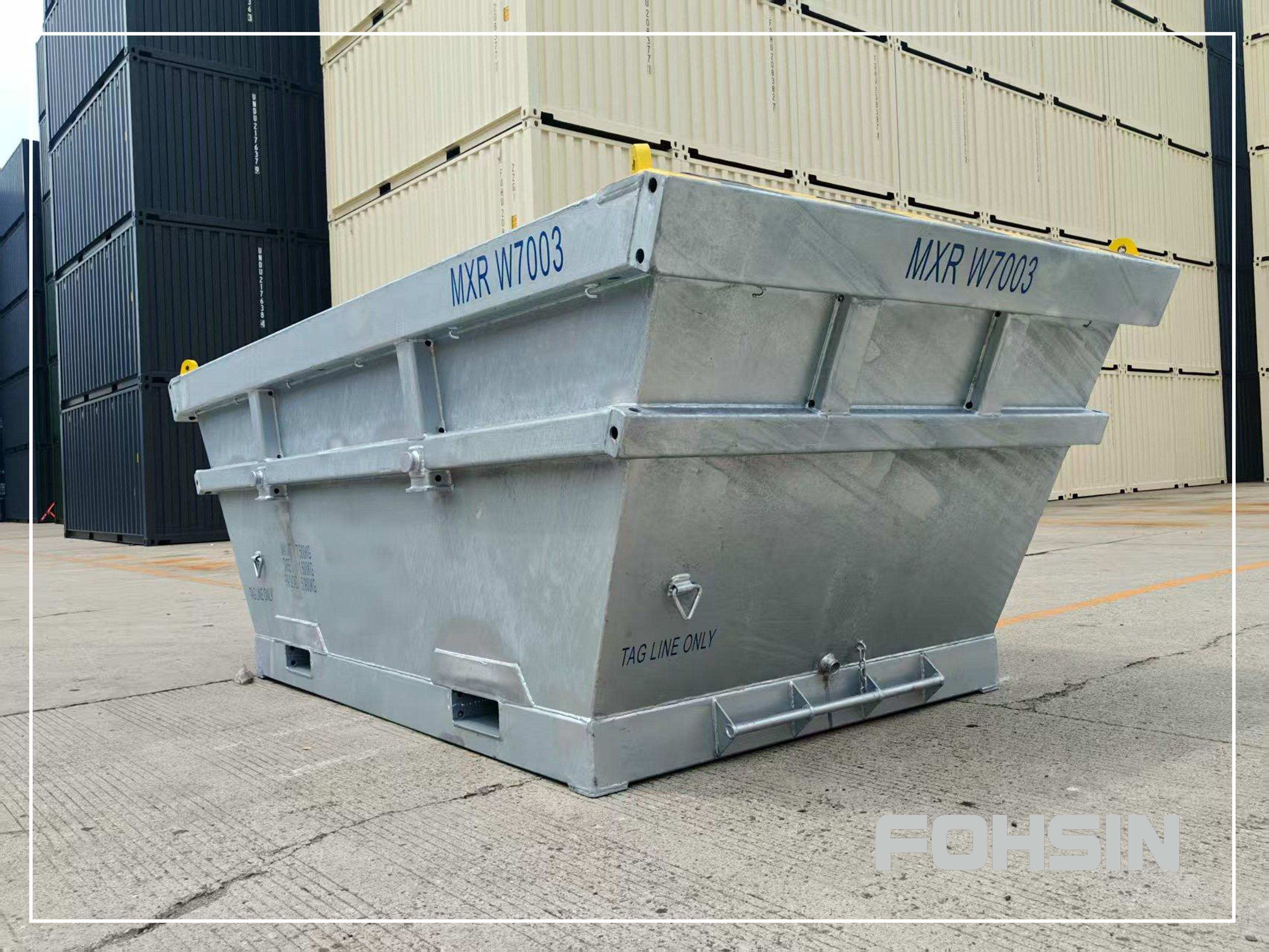 7m3-waste skip-HDG