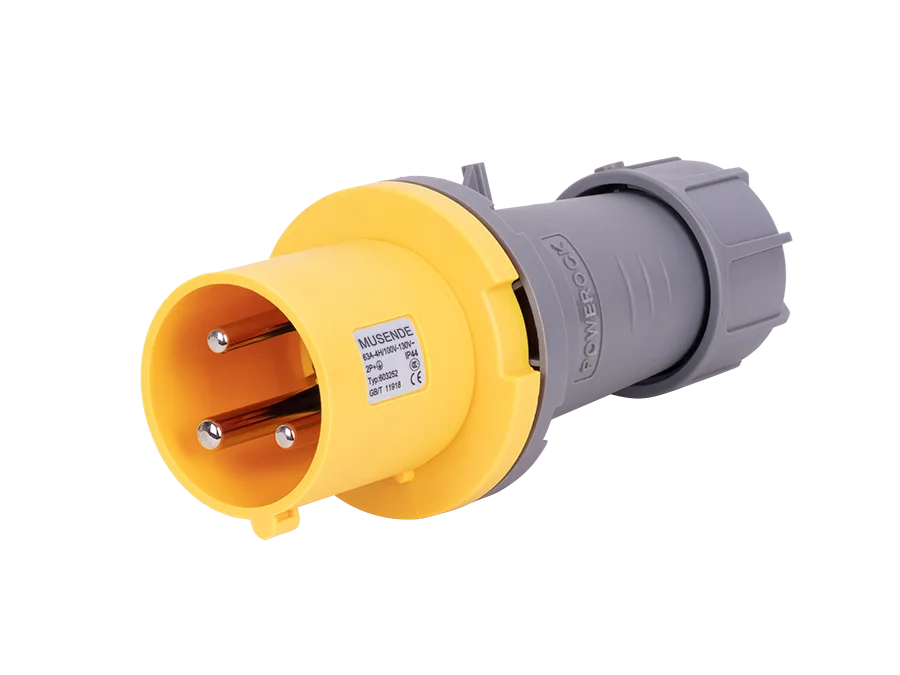 Plug 63A 4 pole IP44