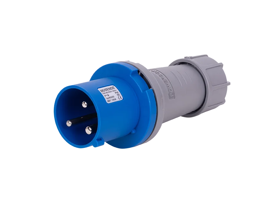 Plug 63A 3 pole IP44