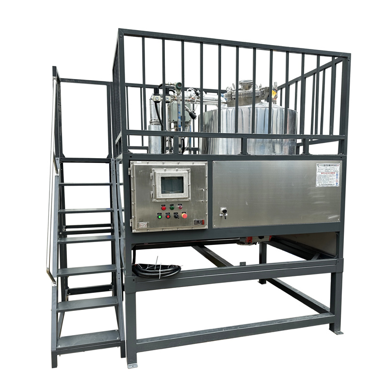 Dual system solvent recovery equipment T-600