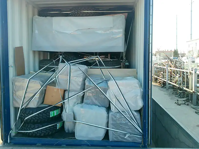 Packaging for shipment Packaging for shipment