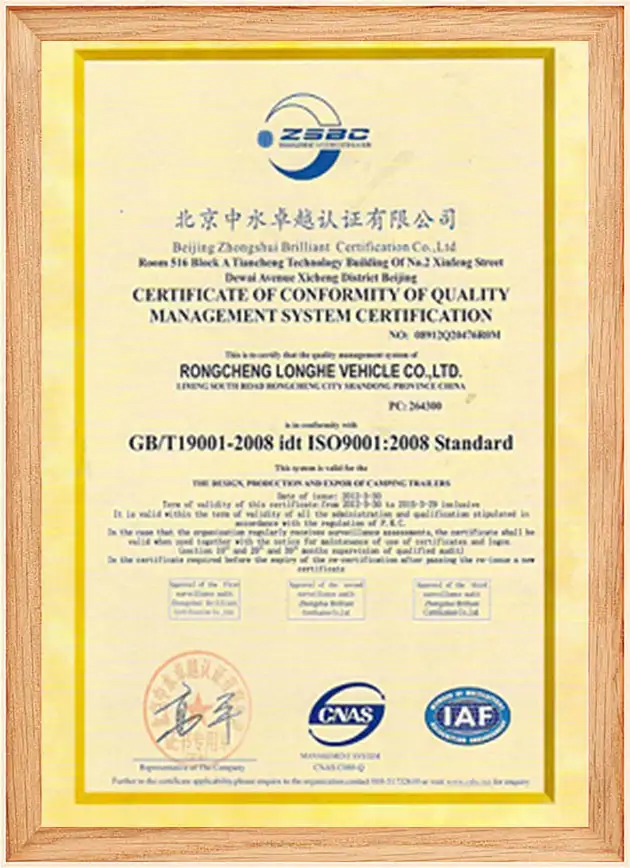 Certificates