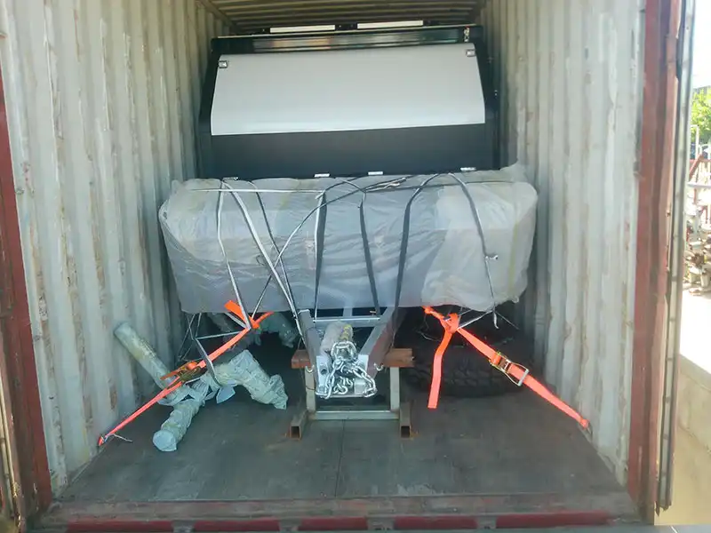 Packaging for shipment Packaging for shipment