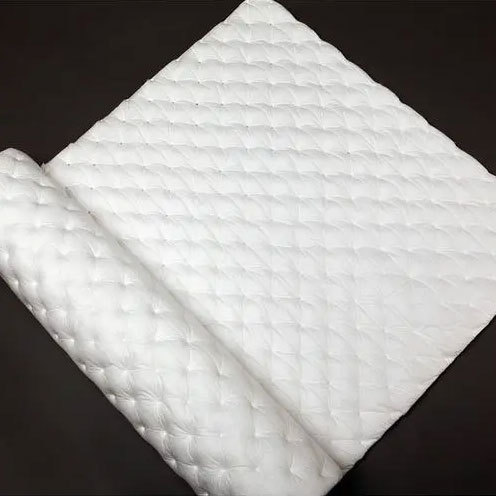 Two component sound absorbing material