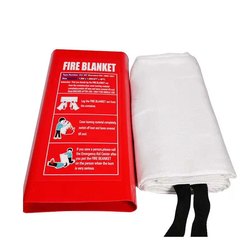 Custom wholesale fireproof blankets made of 100% fiberglass