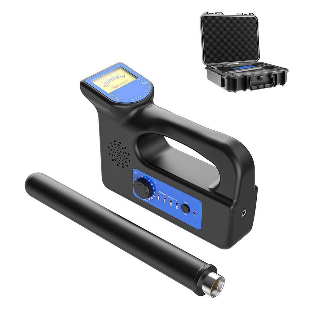 10.1 Inch Sewer Pipe Camera 7MM Cable 1080P AHD, Auto-Leveling Locator & Meter DVR Keyboard Trolley Pull Rod