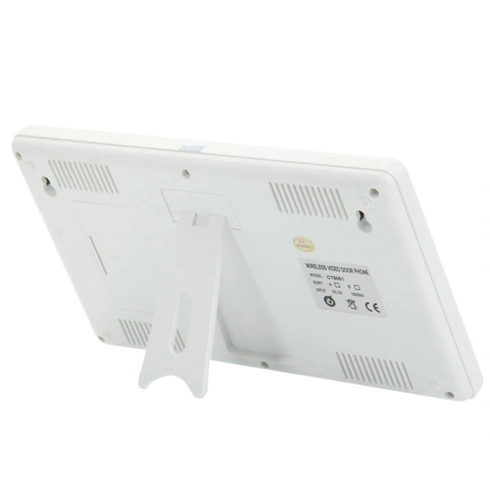 Video Door Bell, 2.4GHz Wireless 7''Touch Key Screen Video Door Phone