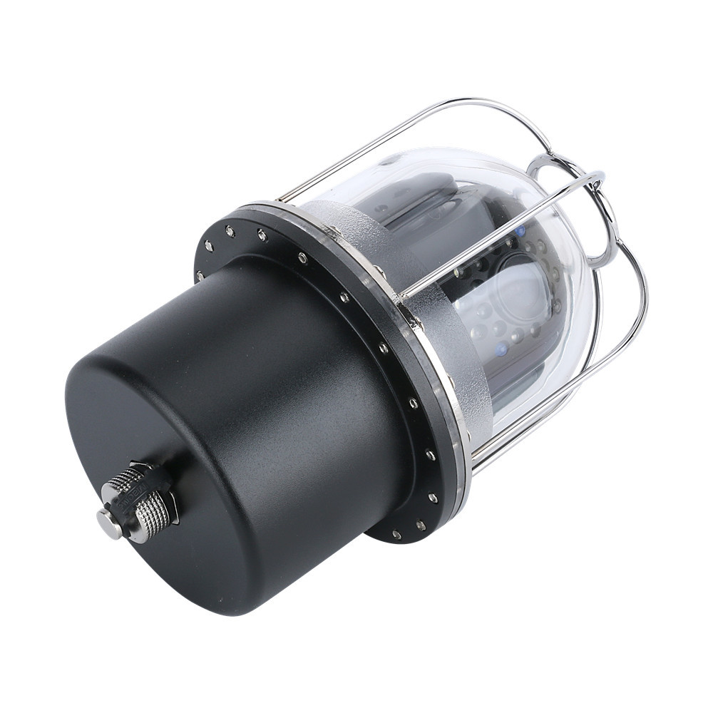 9inch screen Fish Finder, 20m/50m/100m cable, 360-degree rotating underwater hemisphere monitoring system.