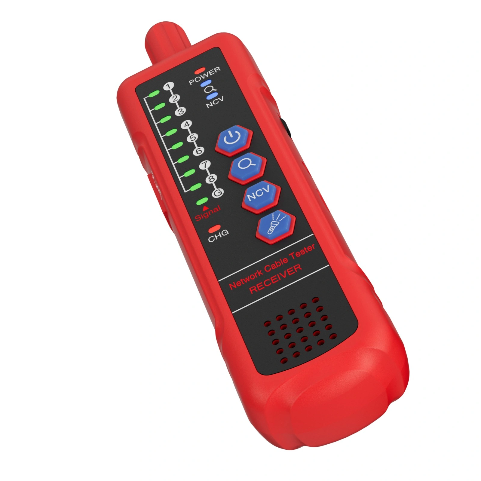 High-Quality Digital Network Cable Tester for RJ11/RJ45, Cat5/Cat6, Telephone Wire Tracking & LAN Network Cable Testing: Accurate Line Finder
