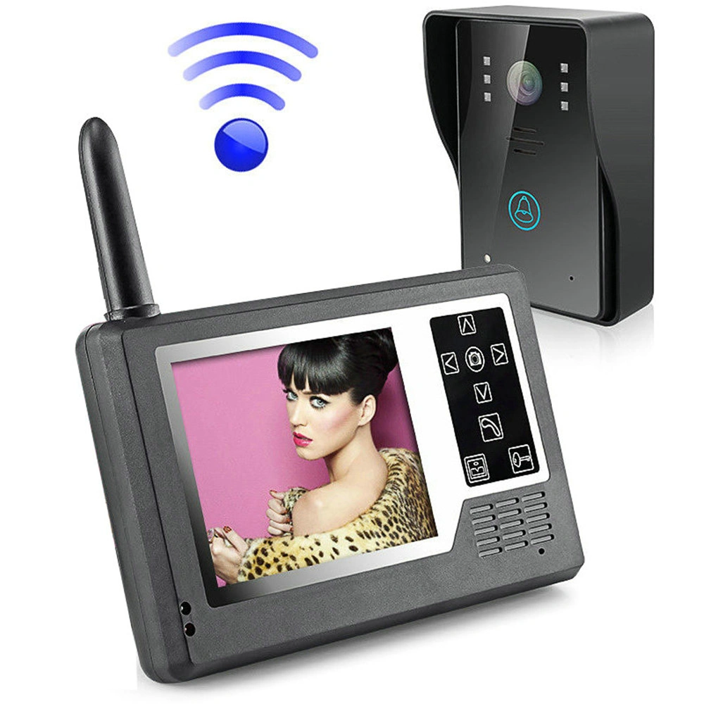 3.5" TFT Color Display Wireless Video Intercom Doorbell Door Phone Intercom System