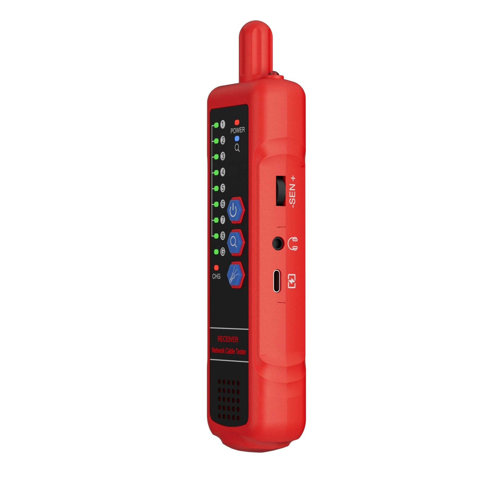 数字网络电缆测试仪高质量 RJ11 RJ45 Cat5 Cat6 电话线追踪器局域网网络电缆测试仪线路查找器