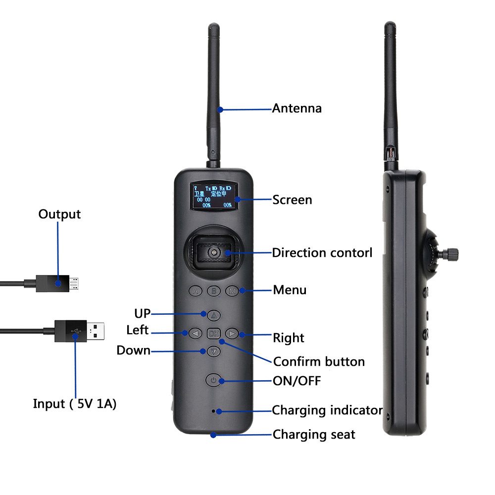 U2B Bait Boat Equipped with Gyroscope, Straight Line Navigation. Wireless Remote Control Range: 500M