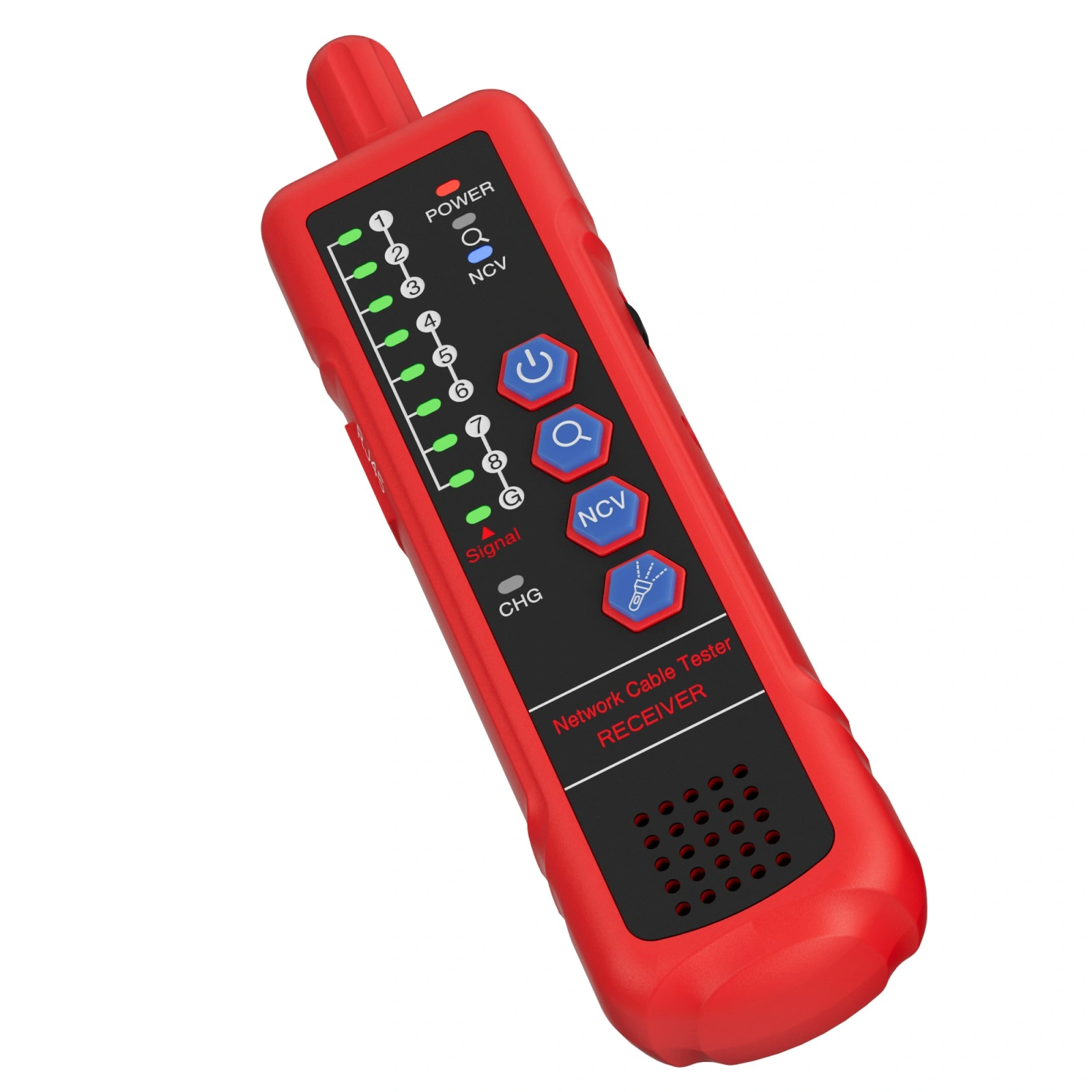 High-Quality Digital Network Cable Tester for RJ11/RJ45, Cat5/Cat6, Telephone Wire Tracking & LAN Network Cable Testing: Accurate Line Finder