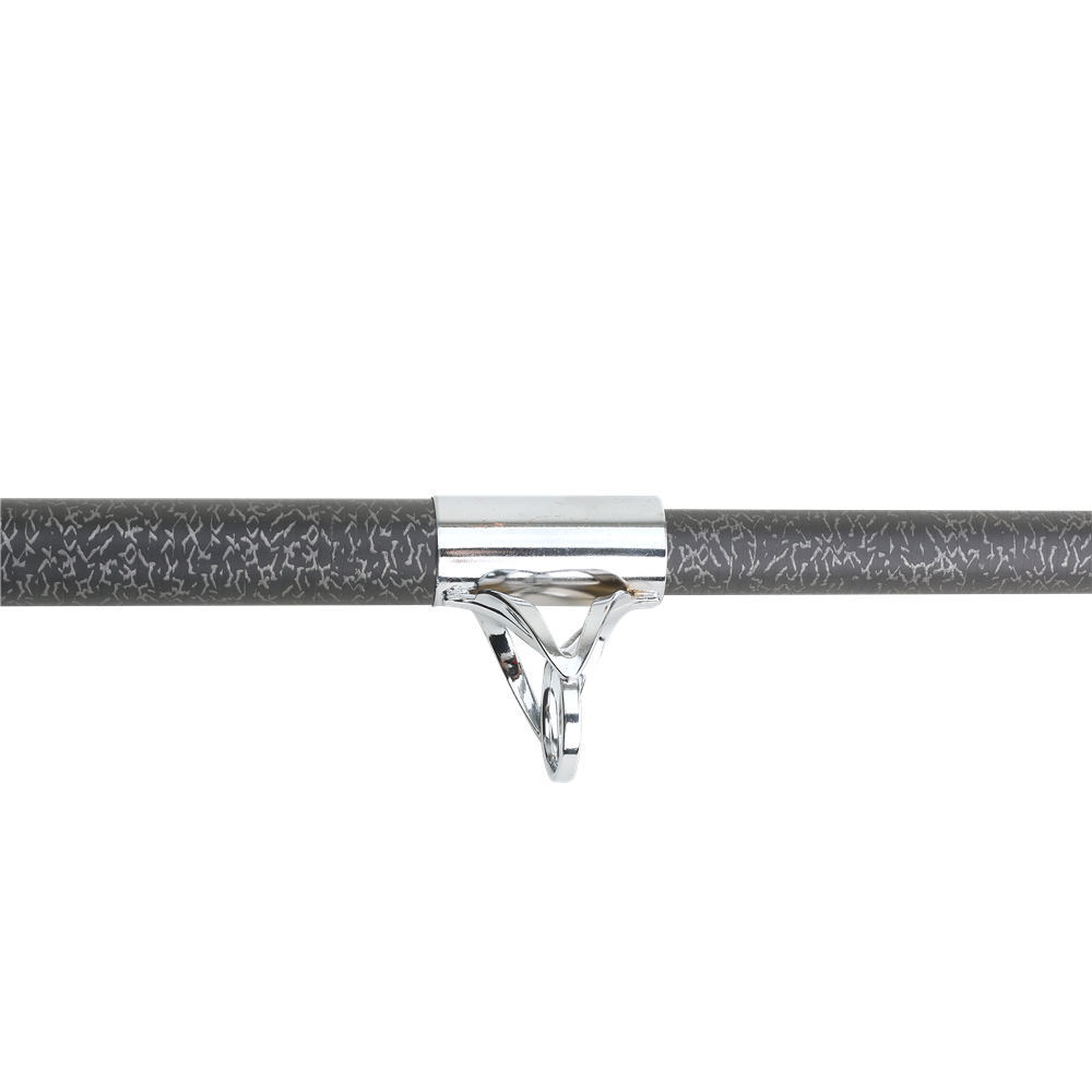 Carbon aluminum alloy fishing rod with line guide rings, professional visual anchor rod
