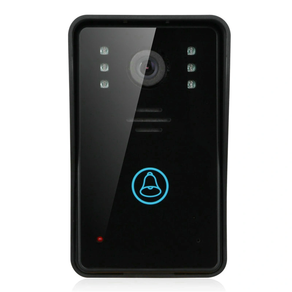 Video Door Bell, 2.4GHz Wireless 7''Touch Key Screen Video Door Phone