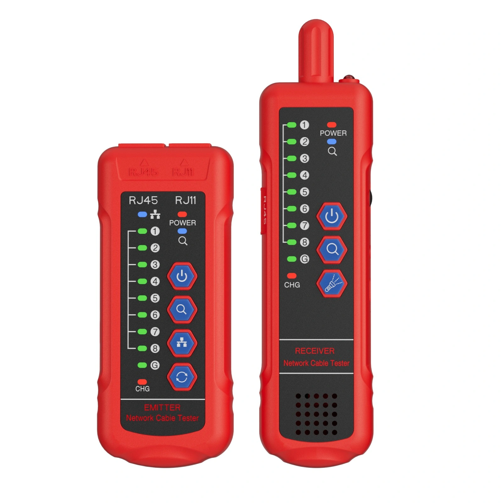 数字网络电缆测试仪高质量 RJ11 RJ45 Cat5 Cat6 电话线追踪器局域网网络电缆测试仪线路查找器