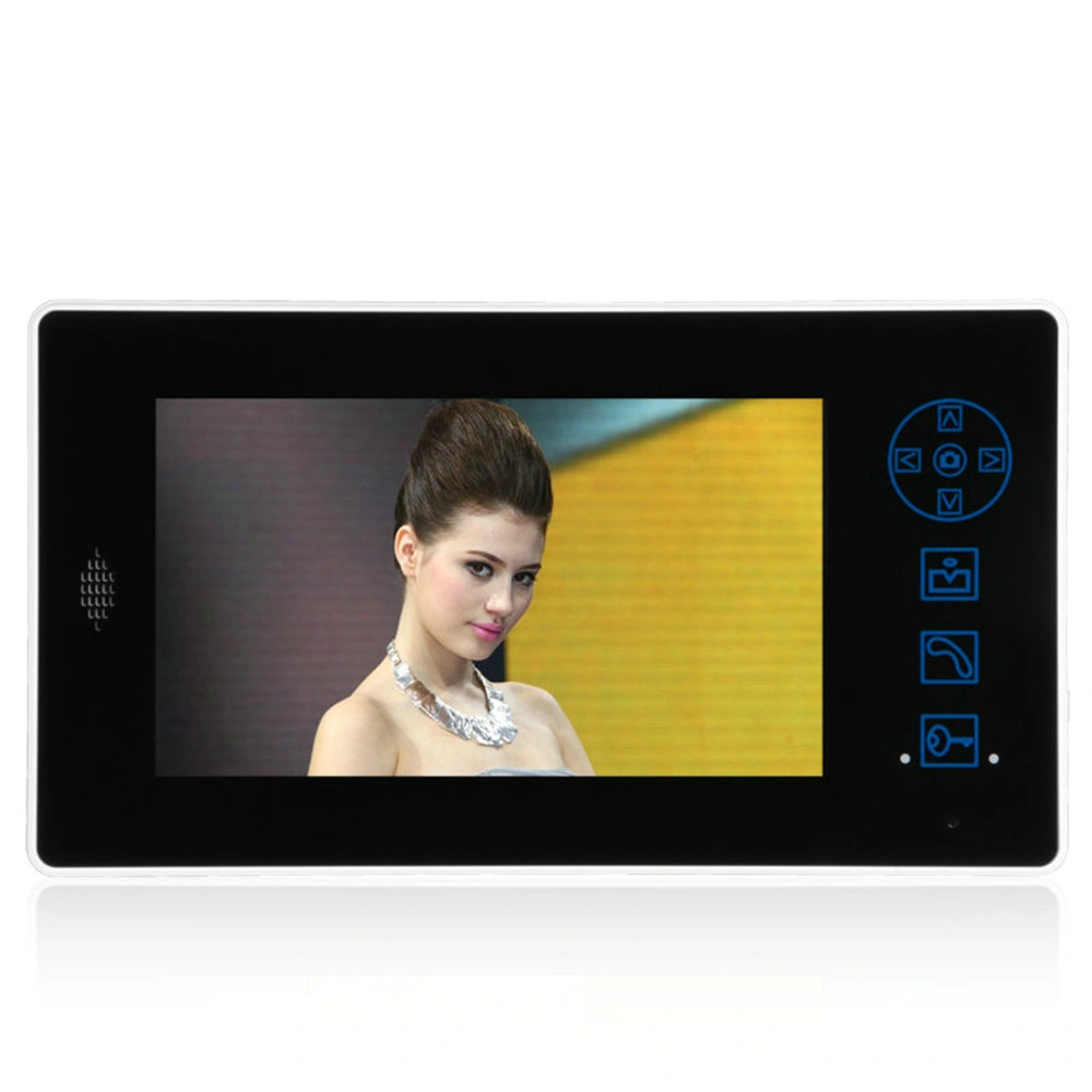Video Door Bell, 2.4GHz Wireless 7''Touch Key Screen Video Door Phone