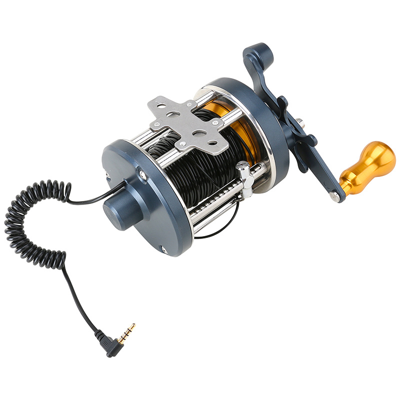 Metal Drum Reel，Metal Visual Anchor Fishing Sea Reel14MM/7MM