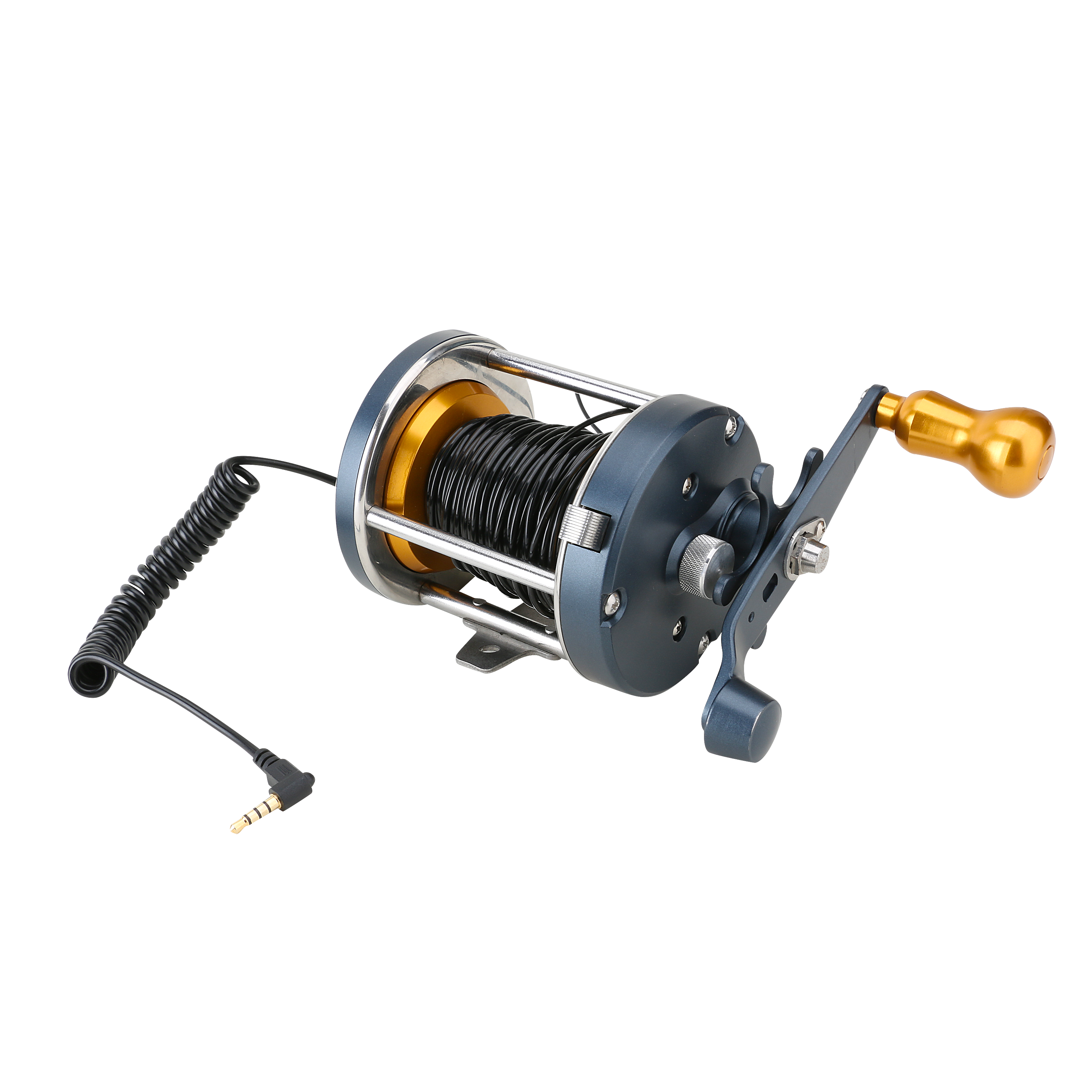 Metal Drum Reel，Metal Visual Anchor Fishing Sea Reel14MM/7MM