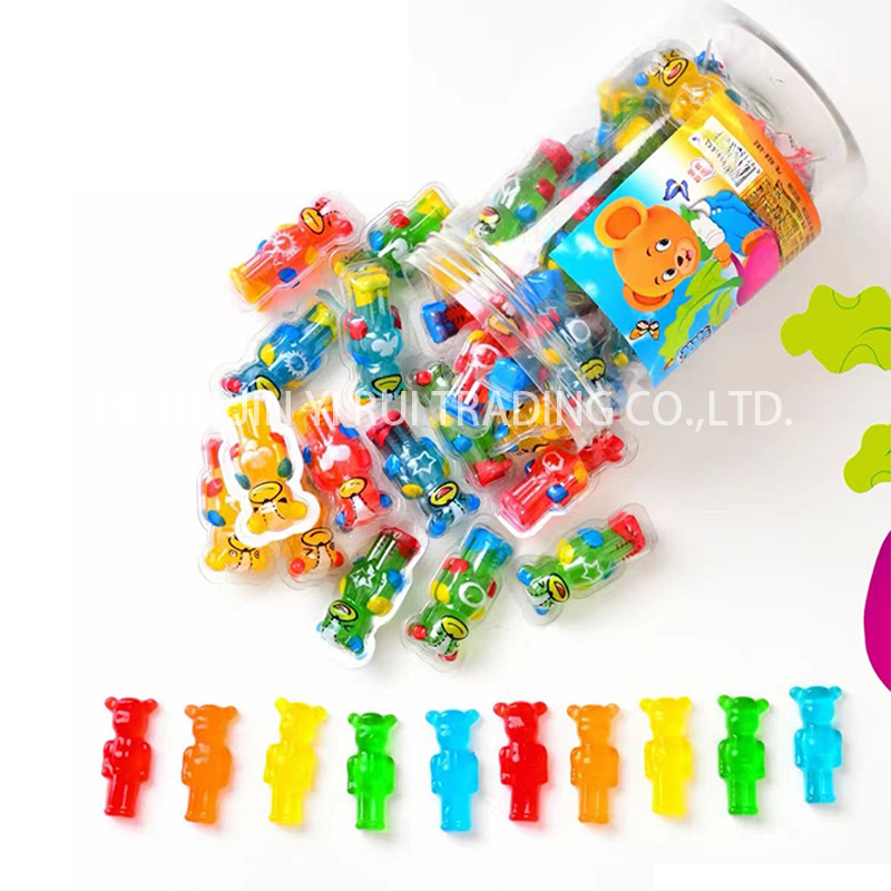 Colorful bear gummies