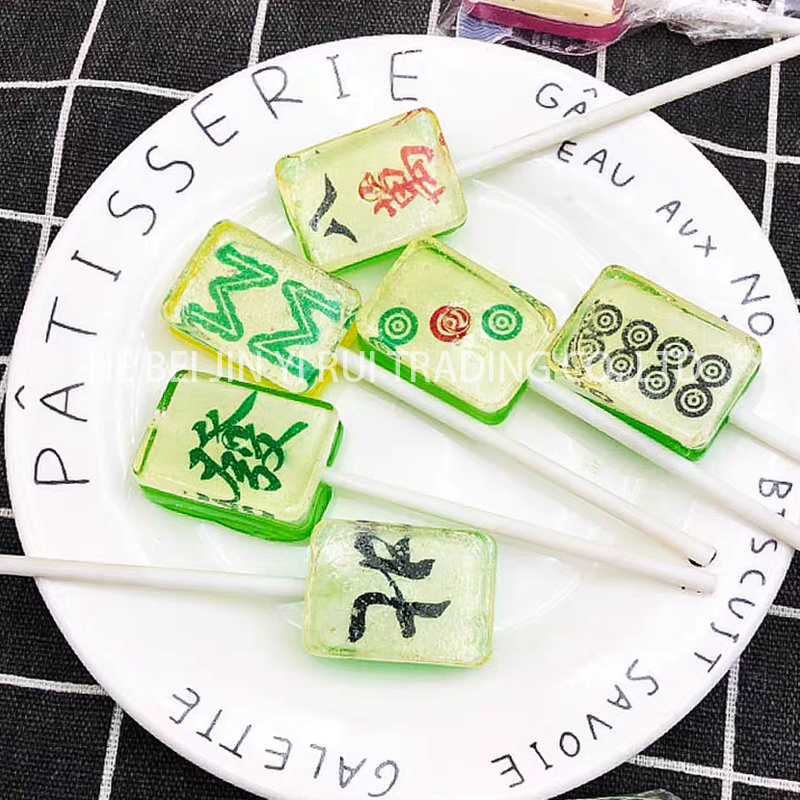 Mahjong - shaped candy