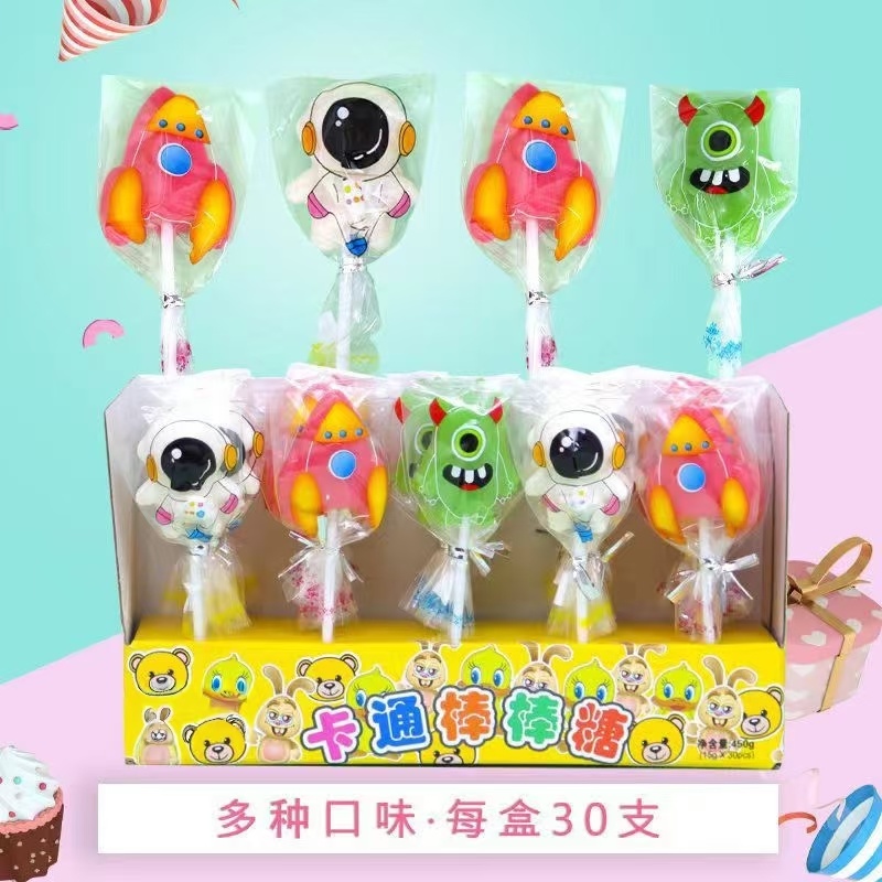 4.15g Cartoon shape Lollipop