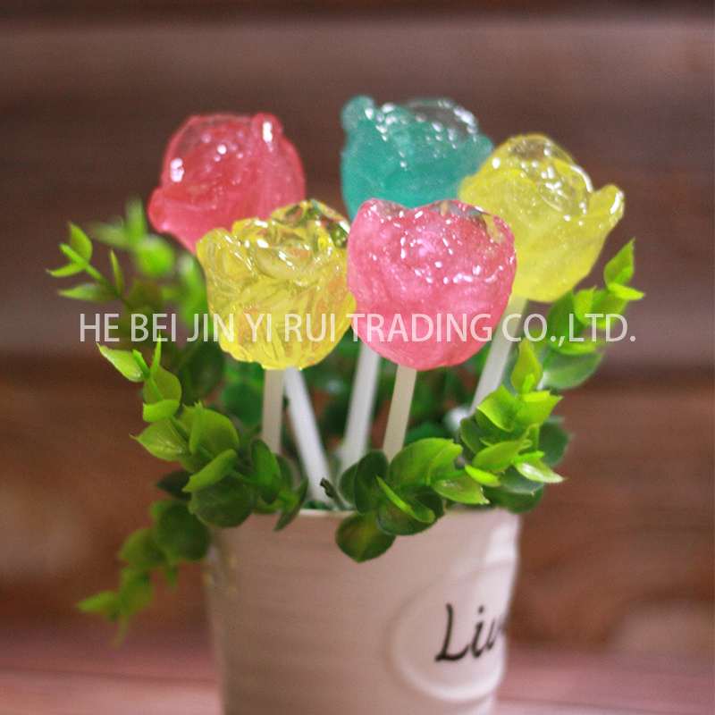 Rose Shape Lollipop