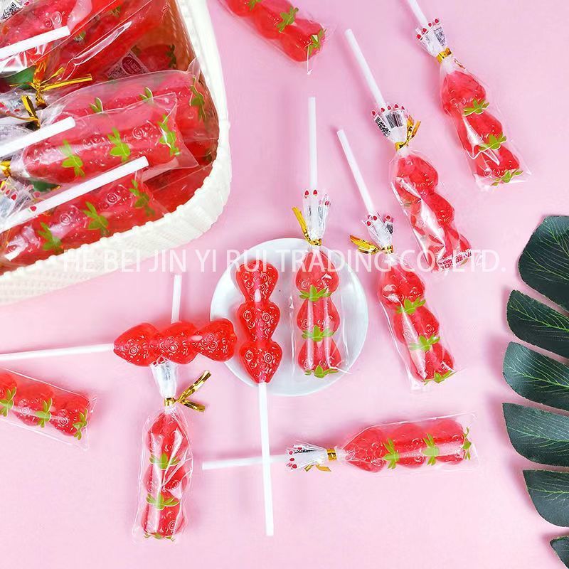 Strawberry Lollipop