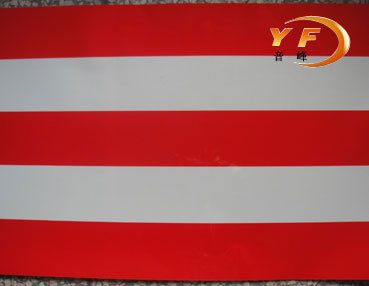 YF2100-雙色電信反光膜-3紅2白-10cm