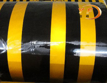 YF2100-雙色膜3黃2黑-10cm間距-反光膜