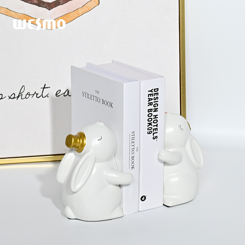 Animal desk resin bookends holder decor home decoration tabletop statue 
