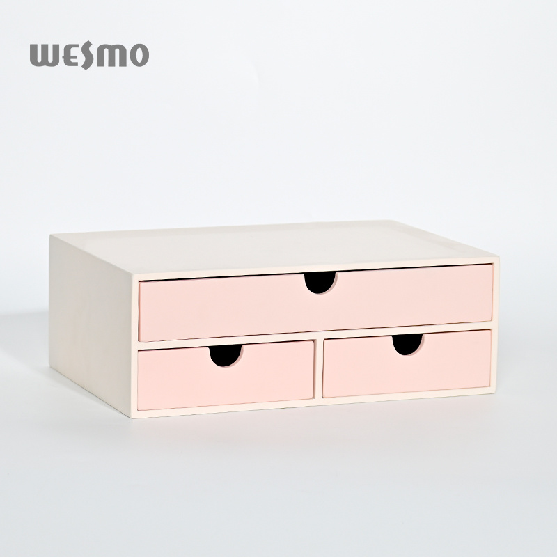 Multifunctional Office Home Desk Desktop Storage Drawer Organizer Makeup Storage Box