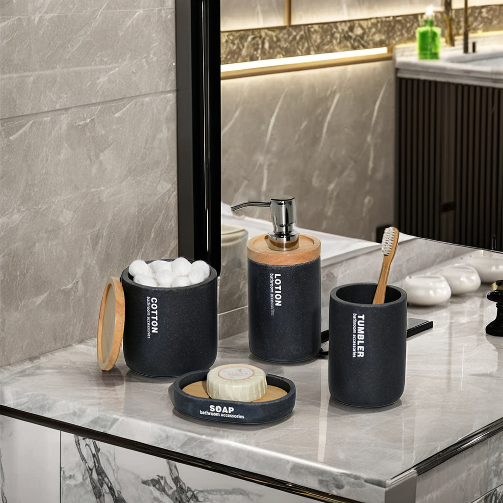 Resin Bathroom Set