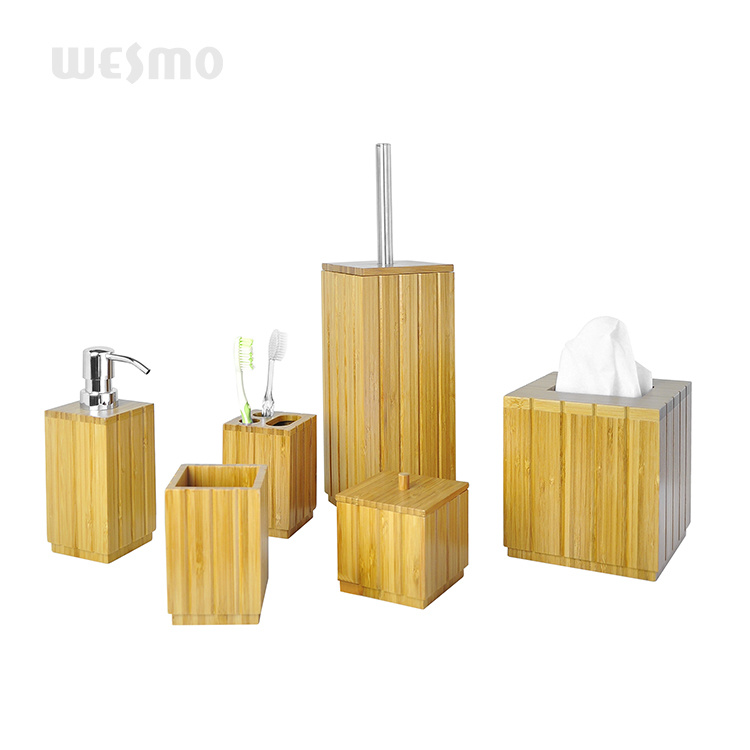 Factory Direct Sale Simple White Bamboo Bathroom Ware And Accessories Sanitary No reviews yet
