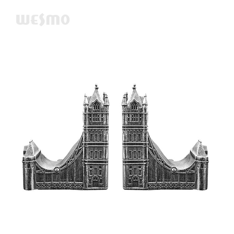 London tower bookends set tabletop figurine resin sculpture art for home decorating