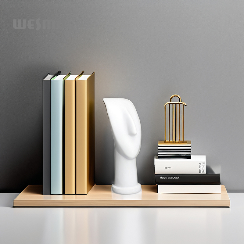 Creative desktop face character decoration ornament
