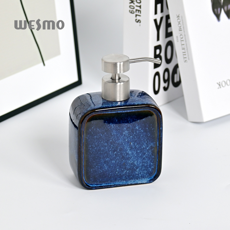 Ceramic Bathroom Accessories Items Foam Soap Dispenser Bathroom Decor Luxury