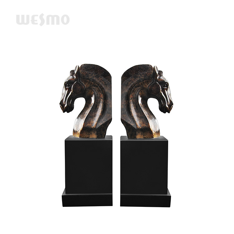 Hot Sale Home Decoration Bathroom Accessories Animals Bookends Set Tabletop Statue