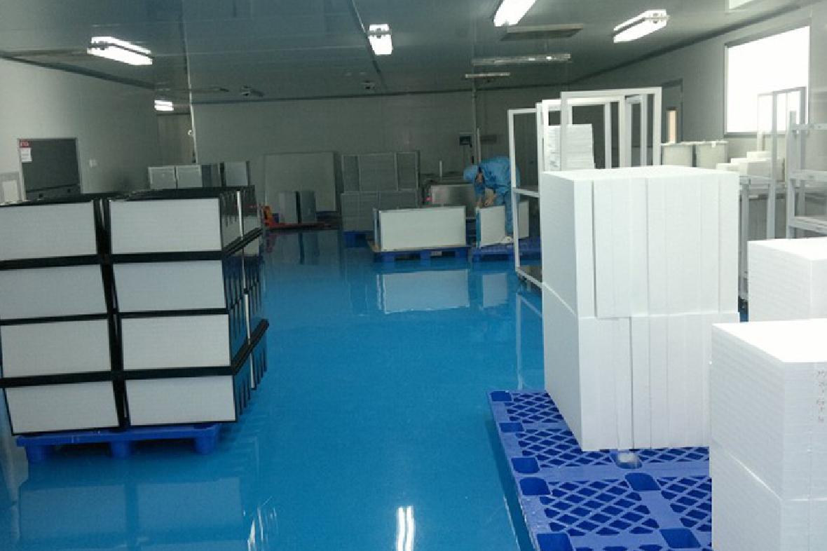 High efficiency filter production area3