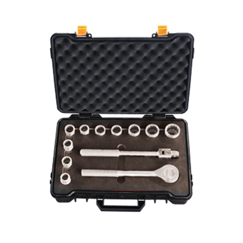 Stainless 1/2" Dr Socket Set-13pcs
