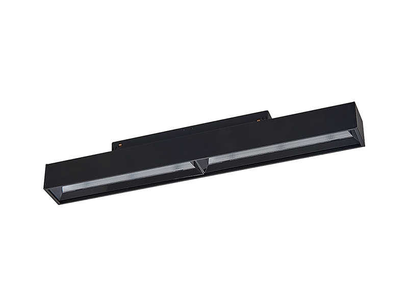 Magnetic absorption linear polarized wall lamp