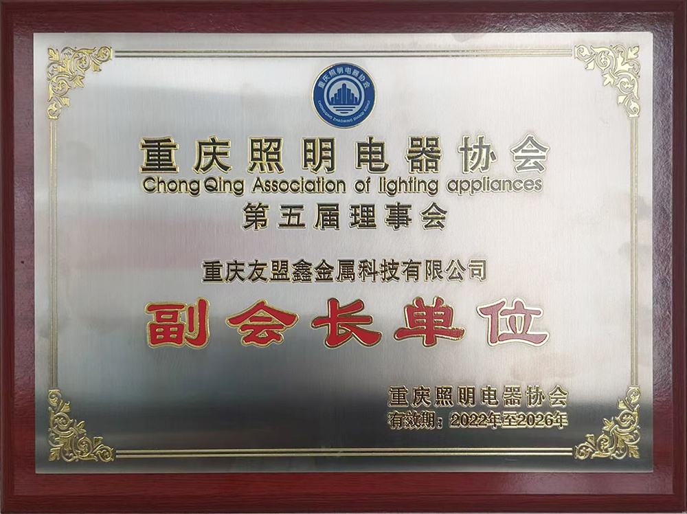 重慶照明電器協會第五屆理事會