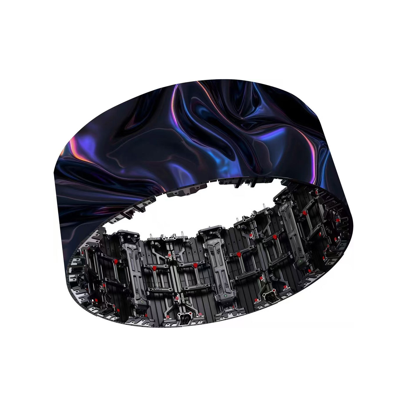 500X500-S 鋁合金柔性屏箱體