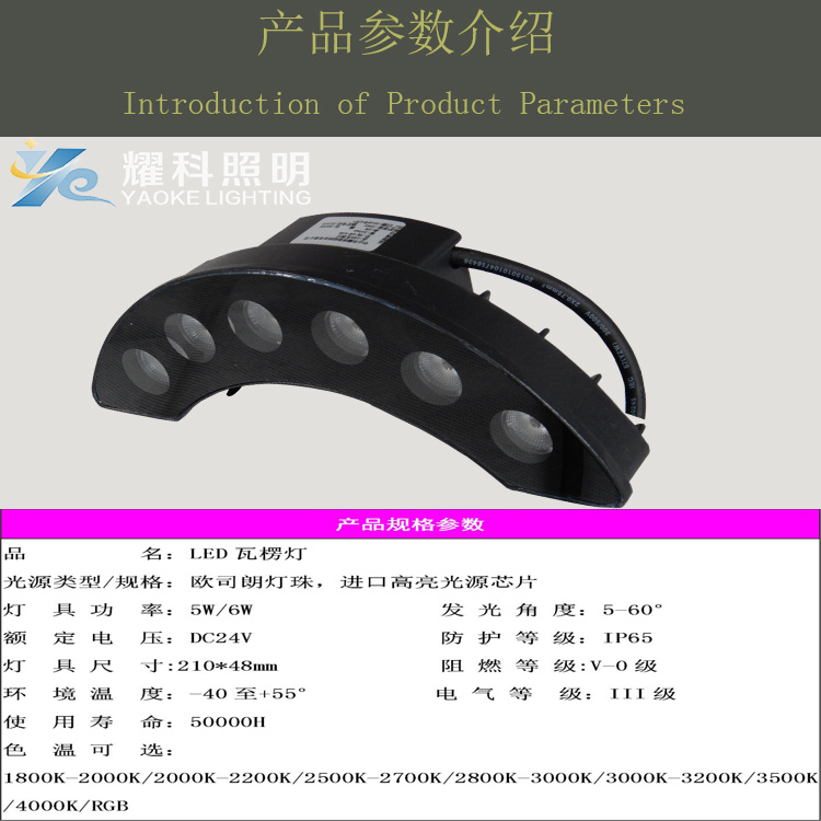 LED瓦楞灯