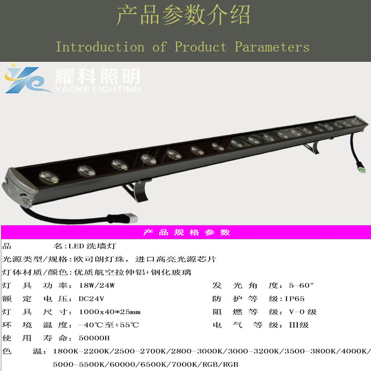 LED洗墙灯