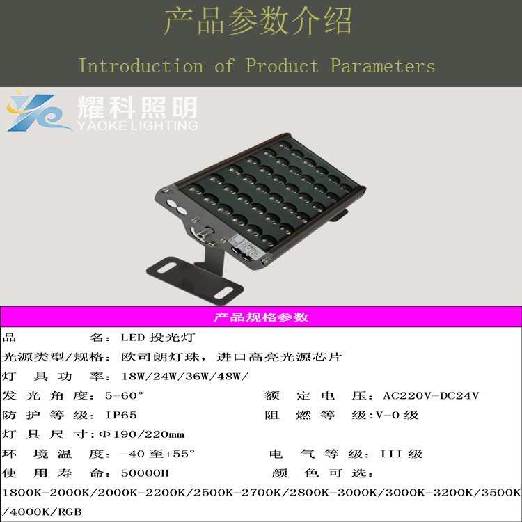 LED投光灯