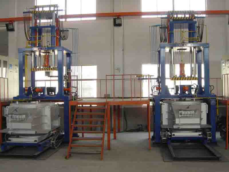 Low pressure casting machine